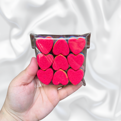 Heart Mini Bath Bomb - Rainbow