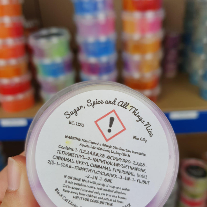 Sugar, Spice and All Things Nice Wax Melt Non Marbled Bub