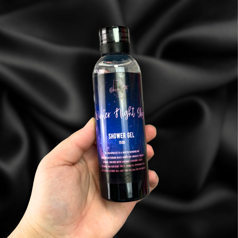 Winter Night Sky Shower Gel