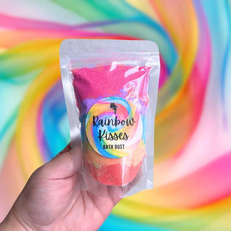 Rainbow Kisses Bath Dust