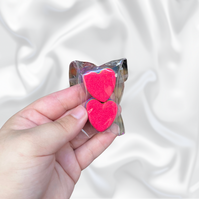 Heart Mini Bath Bomb - Rainbow