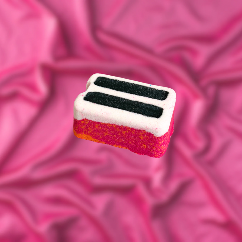 Toaster Mini Bath Bomb - Pink, Orange and White