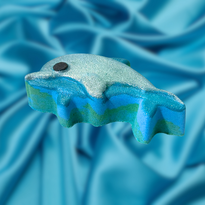 Blue and Green Dolphin Bath Bomb