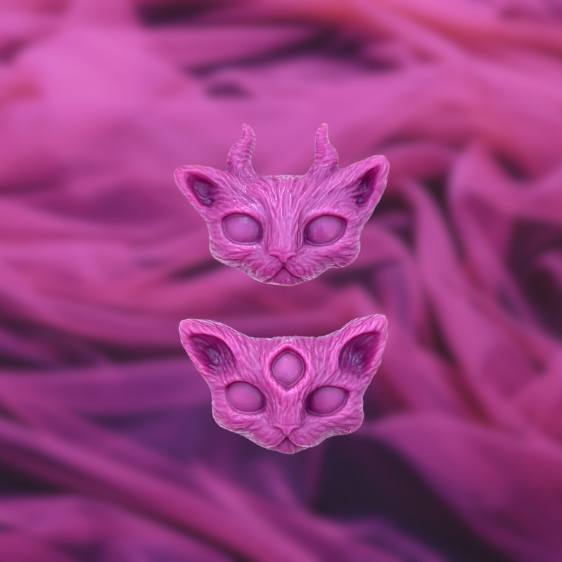 Faery Flutters Wax Melt Witchy Cats (Pack of 2 Shapes)