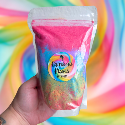 Rainbow Kisses Bath Dust