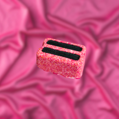Toaster Mini Bath Bomb - Pink, Orange and White