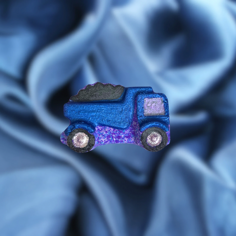 Truck Mini Bath Bomb - Blue, Purple and White