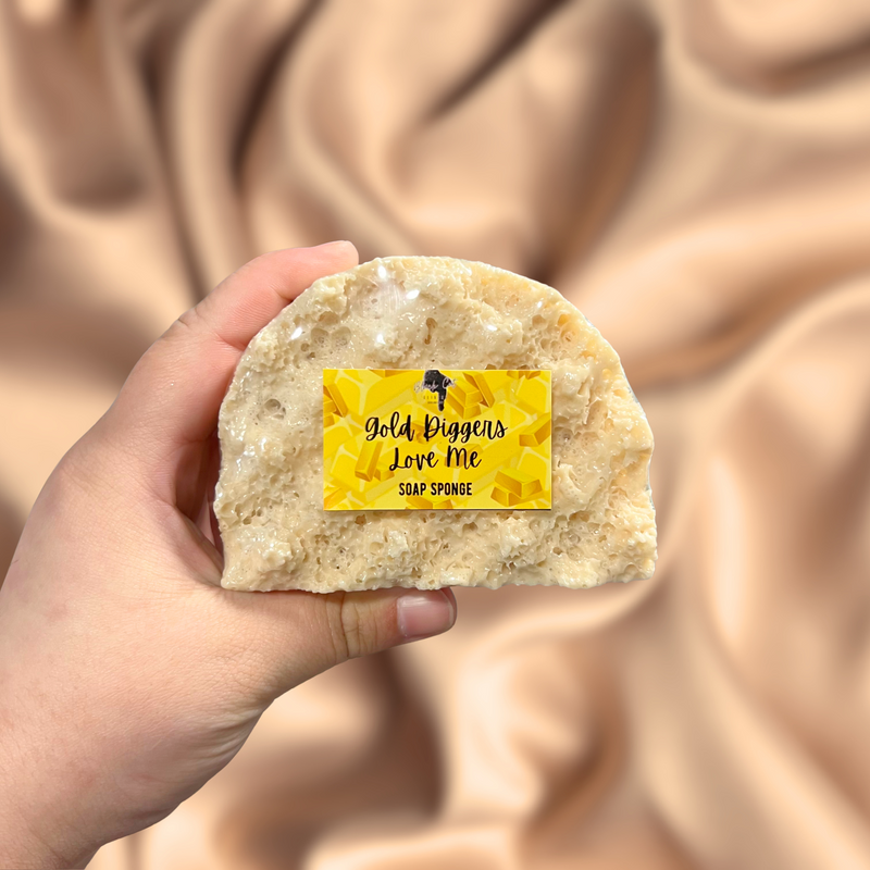 Gold Diggers Love Me Soap Sponge