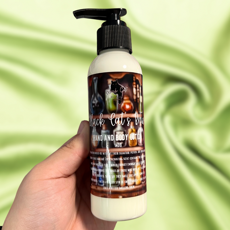 Black Cat’s Brew Hand and Body Lotion