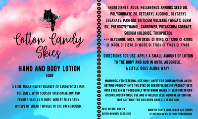 Cotton Candy Skies Hand and Body Lotion