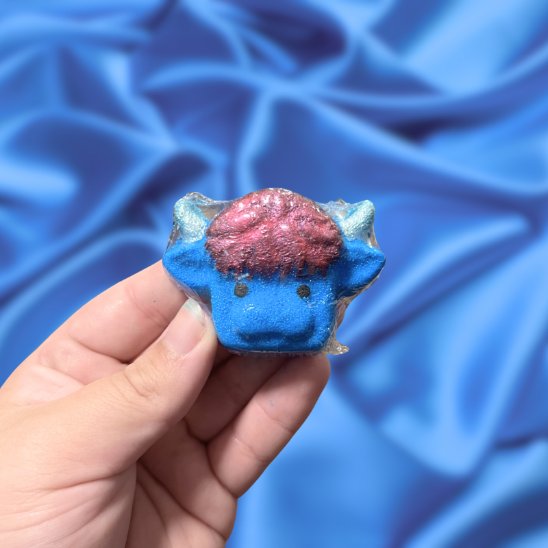 Highland Cow Mini Bath Bomb