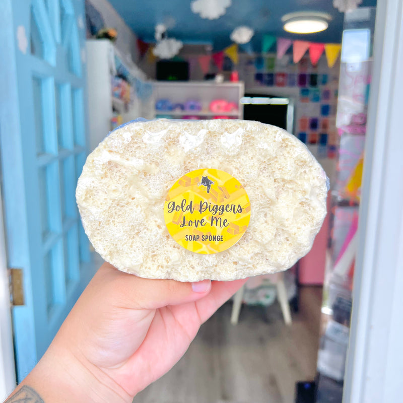 Gold Diggers Love Me Soap Sponge