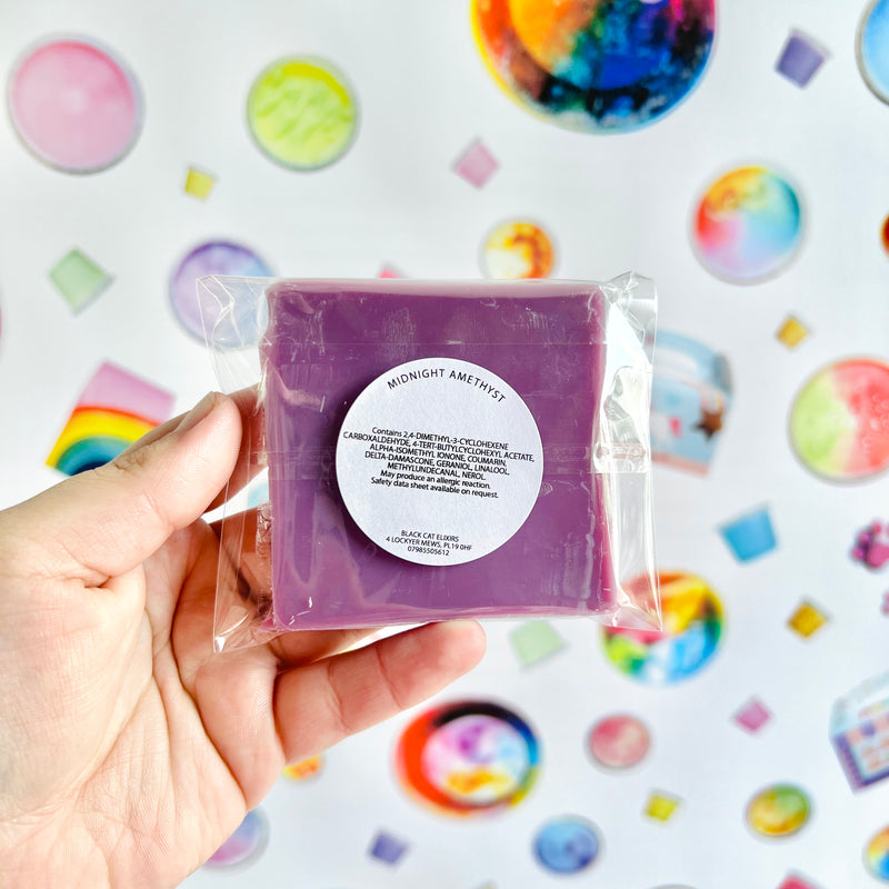 Midnight Amethyst Laundry Themed Wax Melt Bar