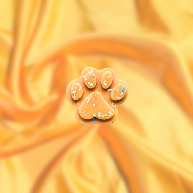 Marshmallow and Spiced Pumpkin Wax Melt Paw (Pack of 1 Shape)