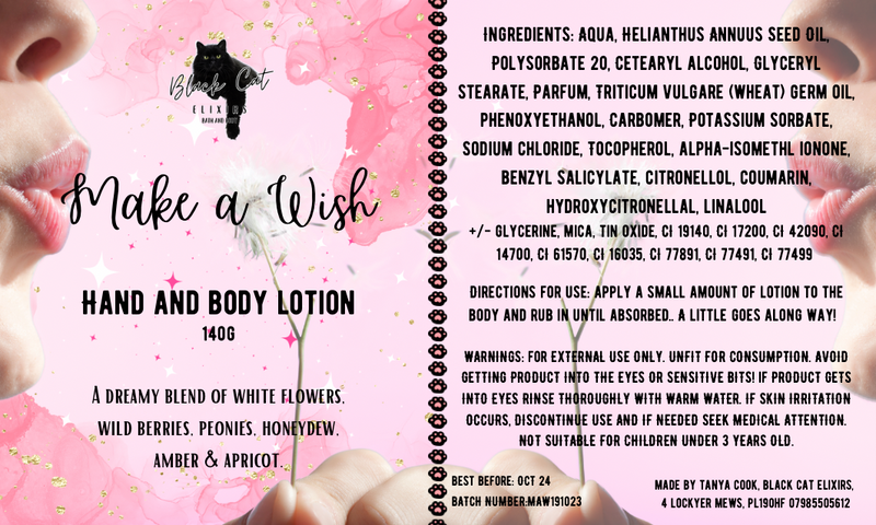 Make a Wish Hand and Body Lotion