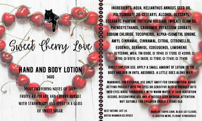 Sweet Cherry Love Hand and Body Lotion