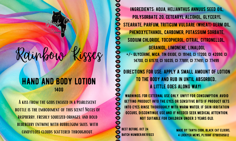 Rainbow Kisses Hand and Body Lotion