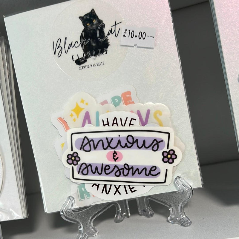 Anxious and Awesome Sticker Pack