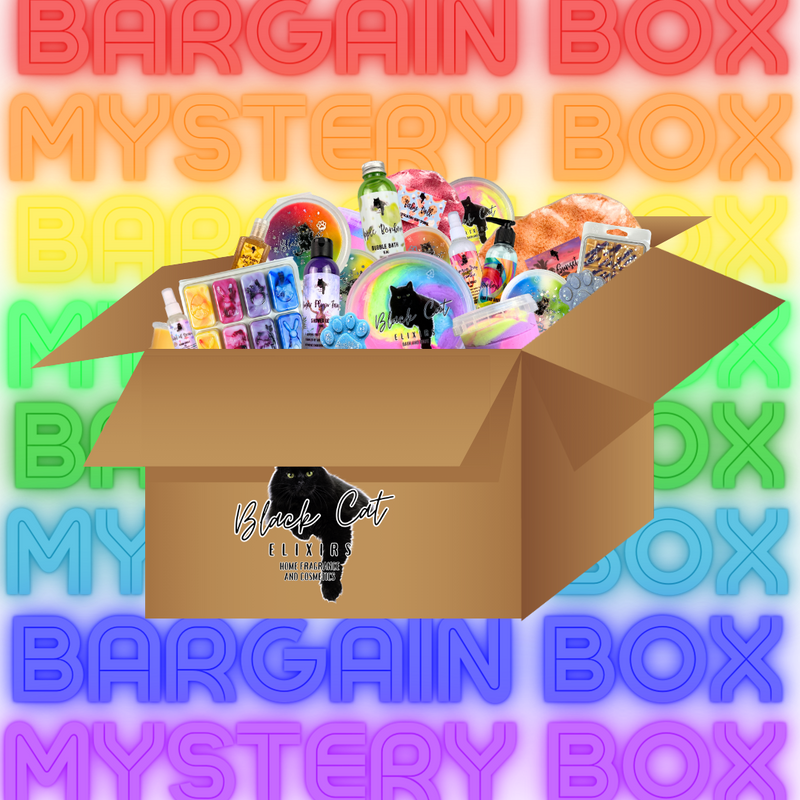 Black Cat Bargain Mystery Box £30 value - Home Fragrance / Stationery / Cosmetics - PLEASE READ DESCRIPTION BEFORE PURCHASE