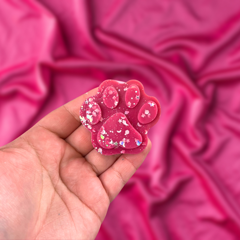 Raspberry Ripple Wax Melt Paw (Pack of 1 Shape)