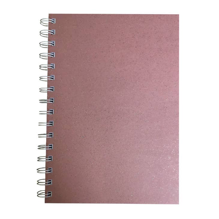 Rosa Sparkle A5 Notepad/Notebook