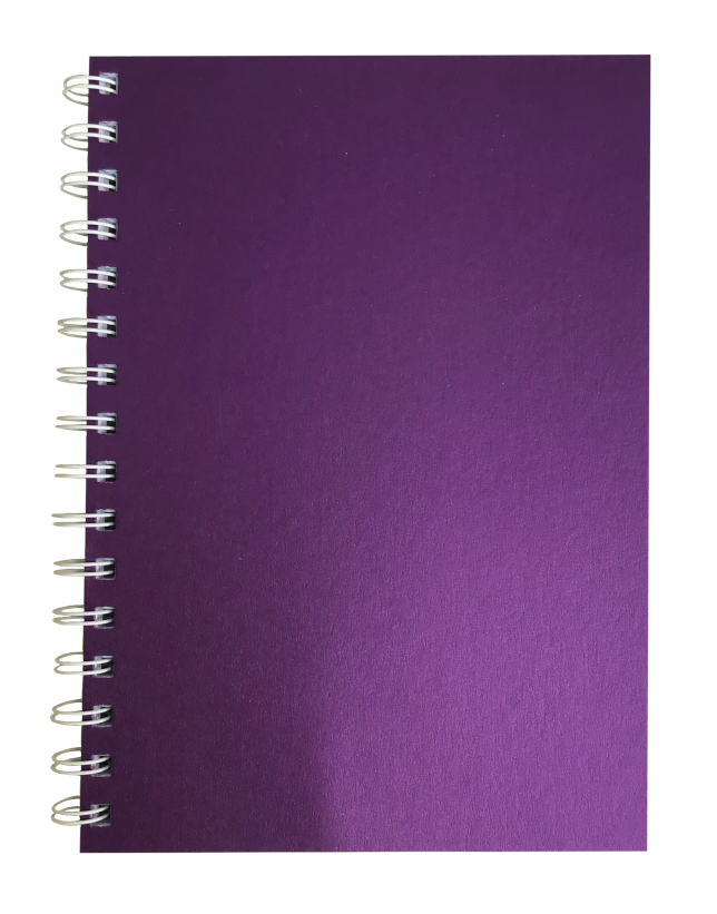 Boysenberry Pearlised A5 Notepad/Notebook