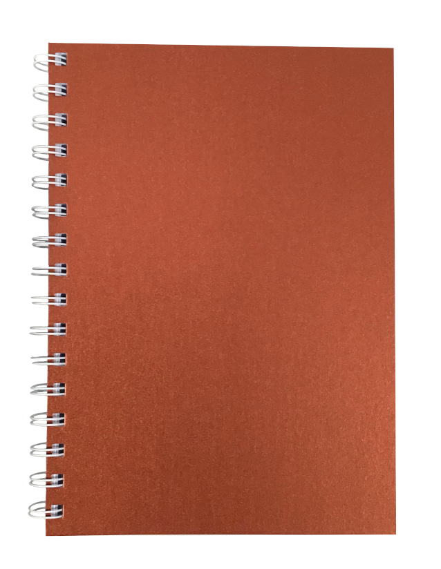 Copper Pearlised A5 Notepad/Notebook