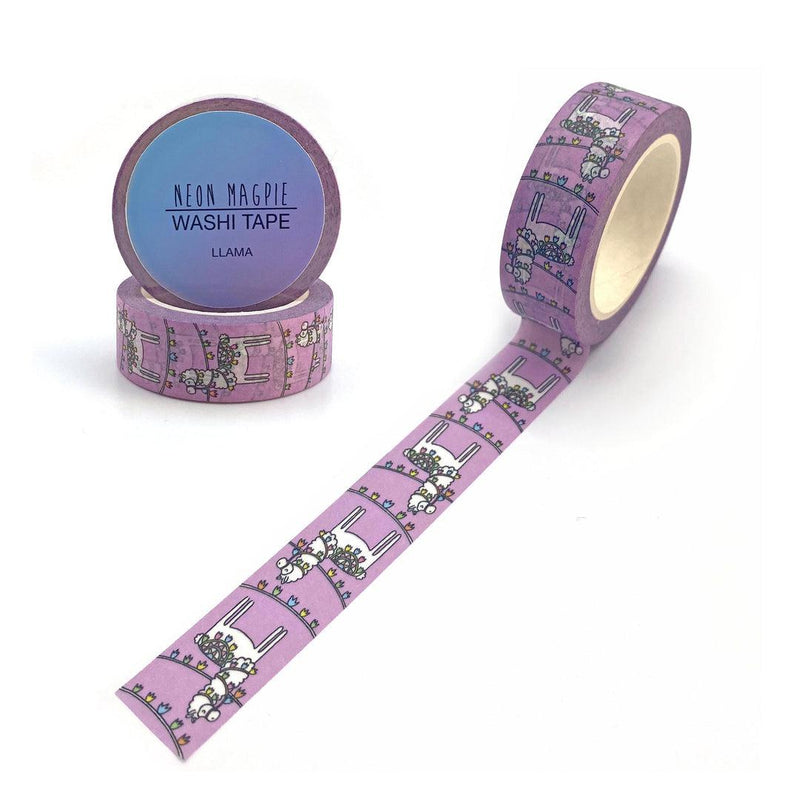 ‘Llama’ Washi Tape