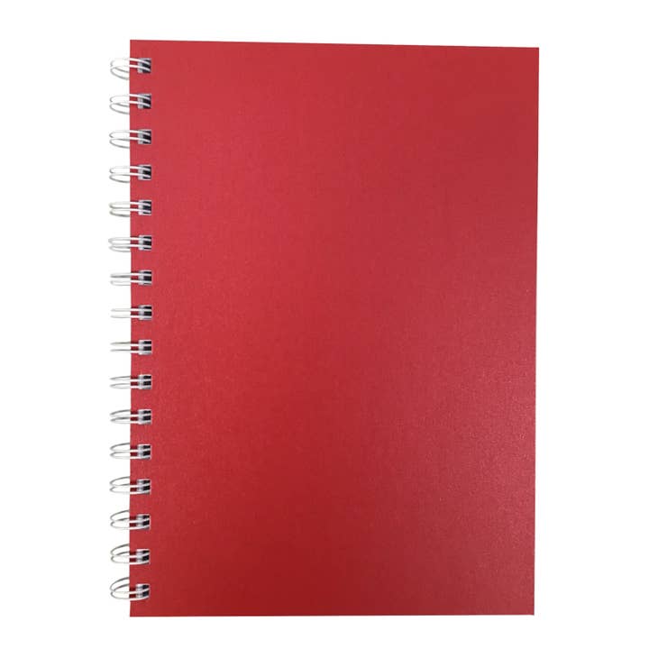 Red Pearlised A5 Notepad/Notebook