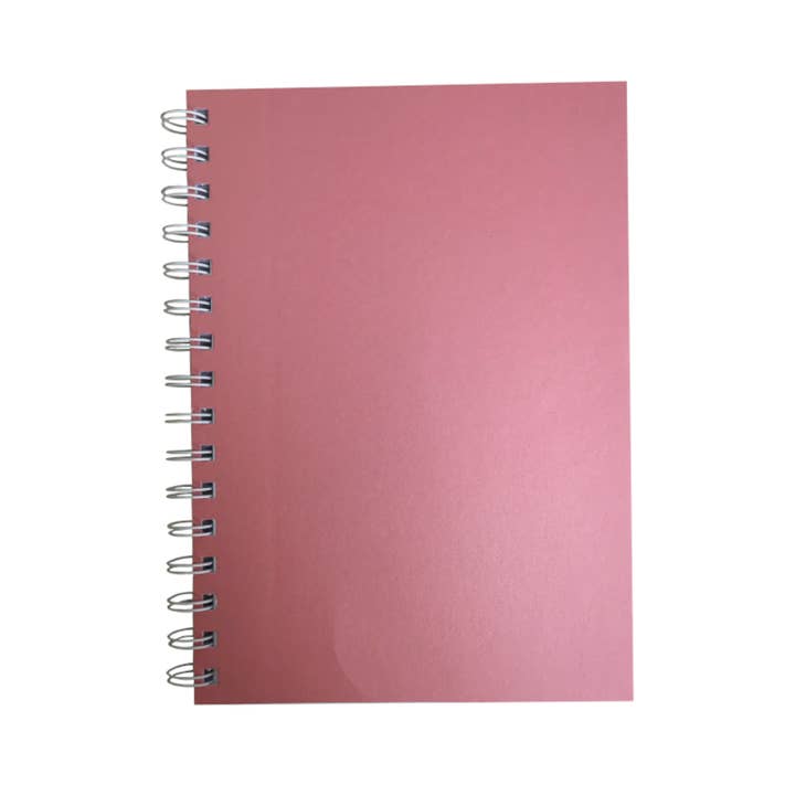 Pretty Pink Pearlised A5 Notepad/Notebook