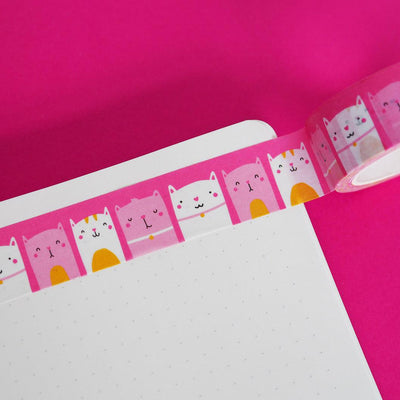 ‘Happy Cats’ Washi Tape