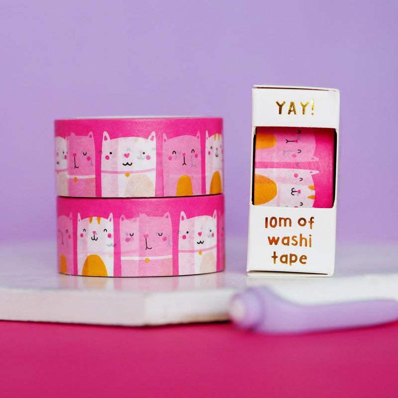 ‘Happy Cats’ Washi Tape